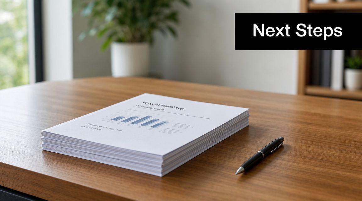 Your Next Steps After the Evaluation Report