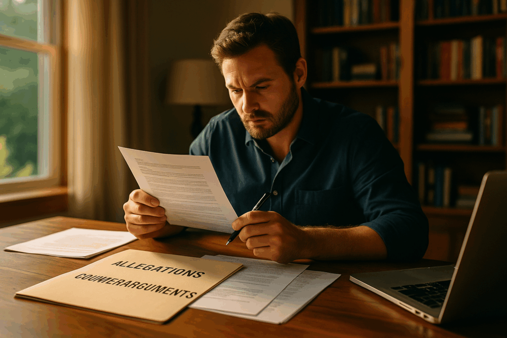 Handling Allegations and Counterarguments